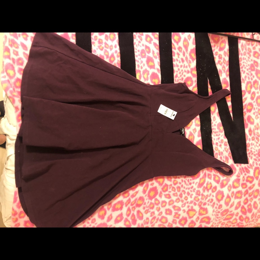 Maroon express dress